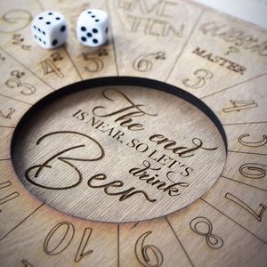 Custom Drinking Board Game